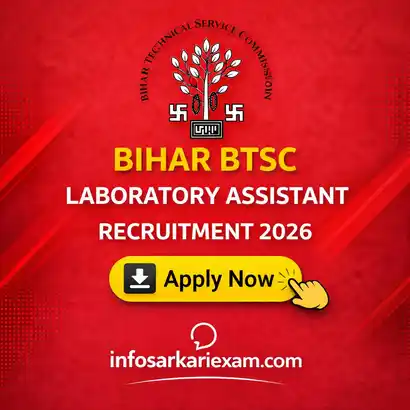 Bihar BTSC laboratory assistant recruitment 2026-infosarkariexam